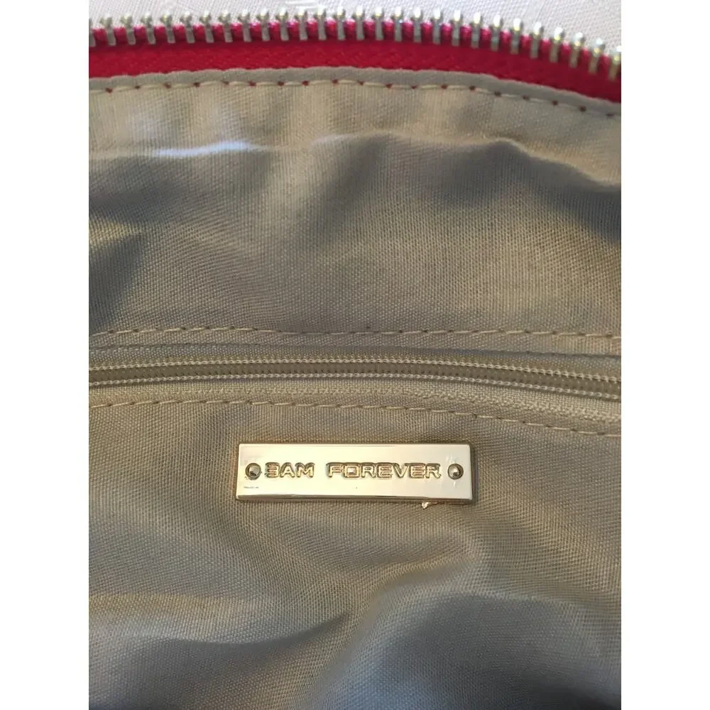 Bam Forever Crossbody Shoulder Bag, Purse, Red White and Blue, Boho